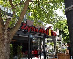 Alüminyum Tabela - Kutu Tabela | Zeytin Altı Cafe Antalya