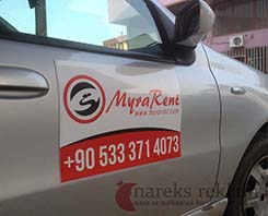 Araç Magneti, Araç Mıknatıslı Reklam Antalya 7